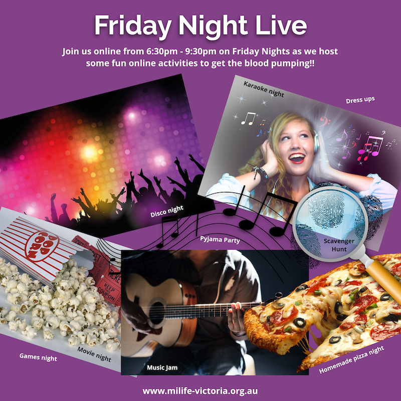 Friday Night Live online activities